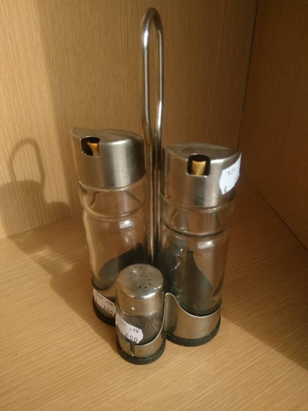 Comboy acero inoxidable y cristal