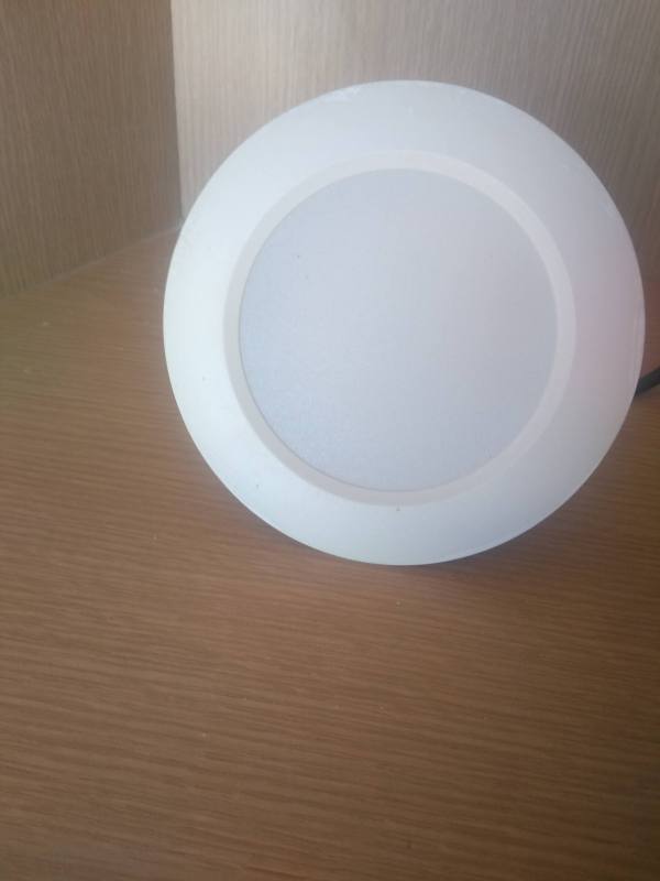 Foto techo led 27cm en blanco
