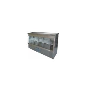 Vitrina cerrada de acero inoxidable VC-2500